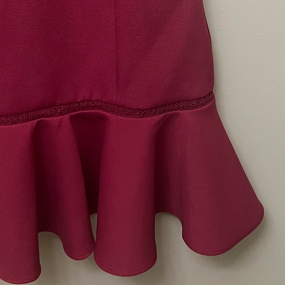 KEEPSAKE the Label, burgundy/maroon dress, Small - Picture 2 of 3